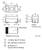Dessin technique d'un composant électronique avec dimensions et annotations relatives à l'identification de la borne positive et aux indications de matériaux.