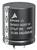 Condensateur cylindrique noir portant l'inscription 'EPCOS LL 270µF 450V'. Il dispose de deux bornes métalliques à la base.