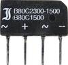 Diotec B80C1500B Pont redresseur SIL-4 160 V 2.3 A Monophasé