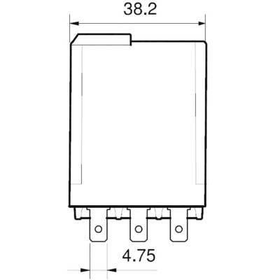 Finder 62.33.9.024.0040 Relais enfichable 24 V/DC 16 A 3 inverseurs (RT) 1 pc(s)-2