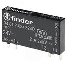 Finder Relais à semi-conducteurs 34.81.7.024.8240 2 A Tension de contact (max.): 275 V/AC à commutation au zéro de tensi
