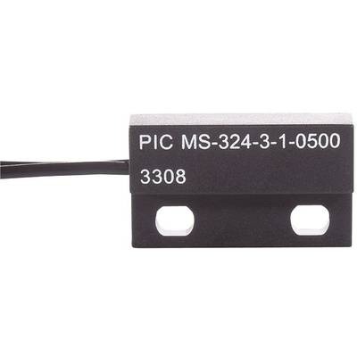 Un capteur noir rectangulaire portant l'inscription 'PIC MS-324-3-1-0500' et '3308', doté de deux trous de fixation et d'un connecteur de câble.