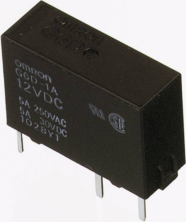 Omron G6D-1A-ASI 24DC Relais pour circuits imprimés 24 V/DC 5 A 1 NO (T) 1 pc(s)