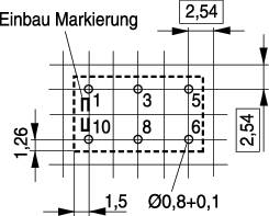 Relais pour circuits imprimés TE Connectivity V23026A1002B201 1393774-8 12 V/DC 1 A 1 inverseur (RT) 1 pc(s)-2