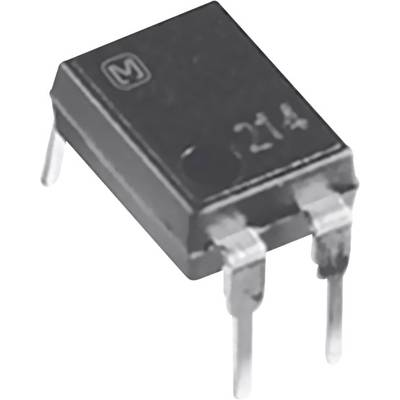 Un microchip à quatre pattes, portant l'inscription '214' sur sa surface supérieure. Probablement un composant électronique.