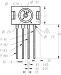 Capteur de pression -15 psi, -1042.5 mbar à 15 psi, 1042.5 mbar 26PCCFA6G