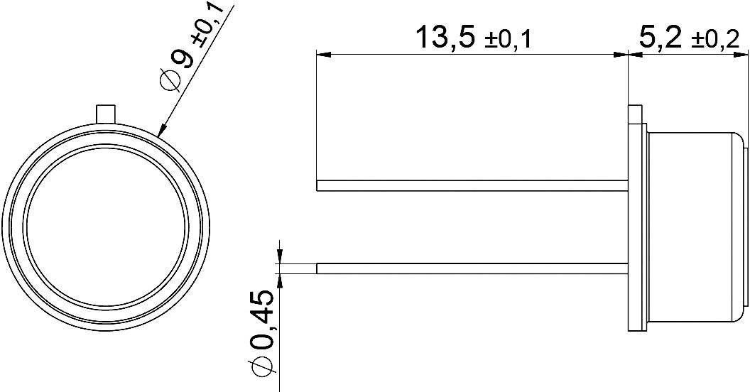 IST Sensor Capteur de température et d'humidité 1 pc(s) HYT 939 Plage de mesure: 0 - 100 % HR (Ø x H) 9 mm x 5.2 mm-1