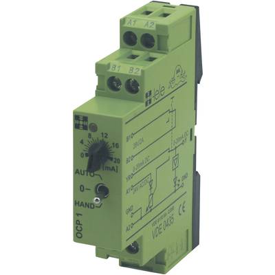Régulateur électrique vert avec potentiomètre, connexions noires et symboles techniques, utilisé pour le contrôle de commutation.