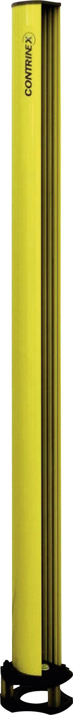 Ballon jaune long de forme cylindrique.