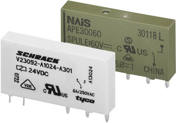 WAGO 857-152 Relais pour circuits imprimés 24 V/DC 6 A 1 inverseur (RT) 1 pc(s)