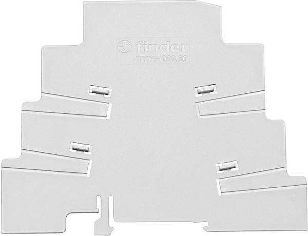Plaque séparatrice 093.60    gris 1 pc(s) Finder 093.60