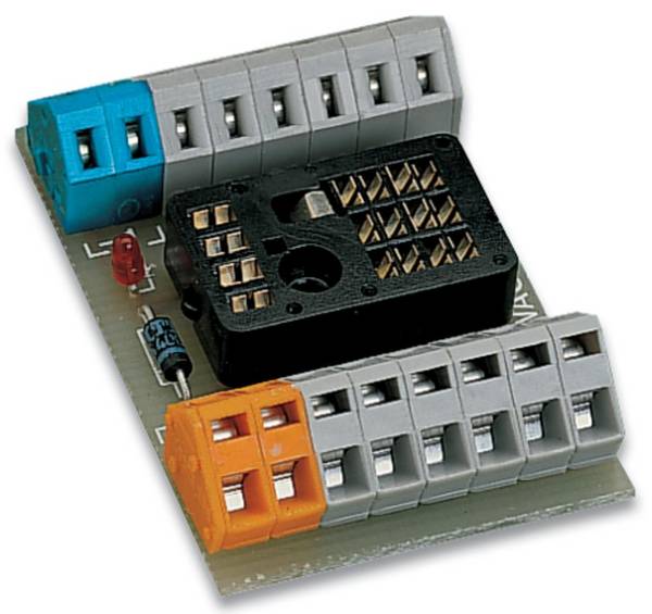 Carte relais WAGO 288-153 non équipé 4 inverseurs (RT) 250 V/DC, 250 V/AC 1 pc(s)