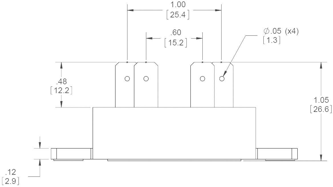 Crydom Relais à semi-conducteurs EZ240D5 5 A Tension de contact (max.): 280 V/AC à commutation au zéro de tension 1 pc(s-1