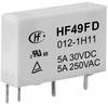 Hongfa HF49FD/024-1H12F Relais pour circuits imprimés 24 V/DC 5 A 1 NO (T) 1 pc(s)