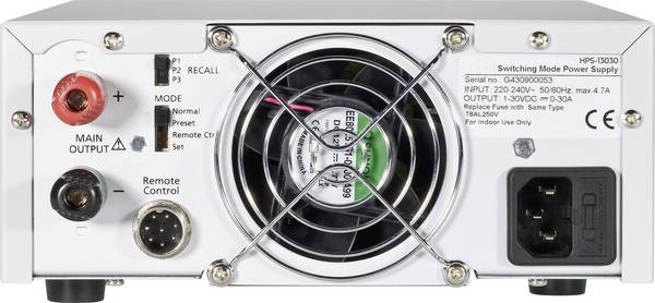 Alimentation de laboratoire réglable VOLTCRAFT HPS-11560 étalonné (ISO) 1 - 15 0 - 60 A 900 W Remote Nbr. de sorties 1 x