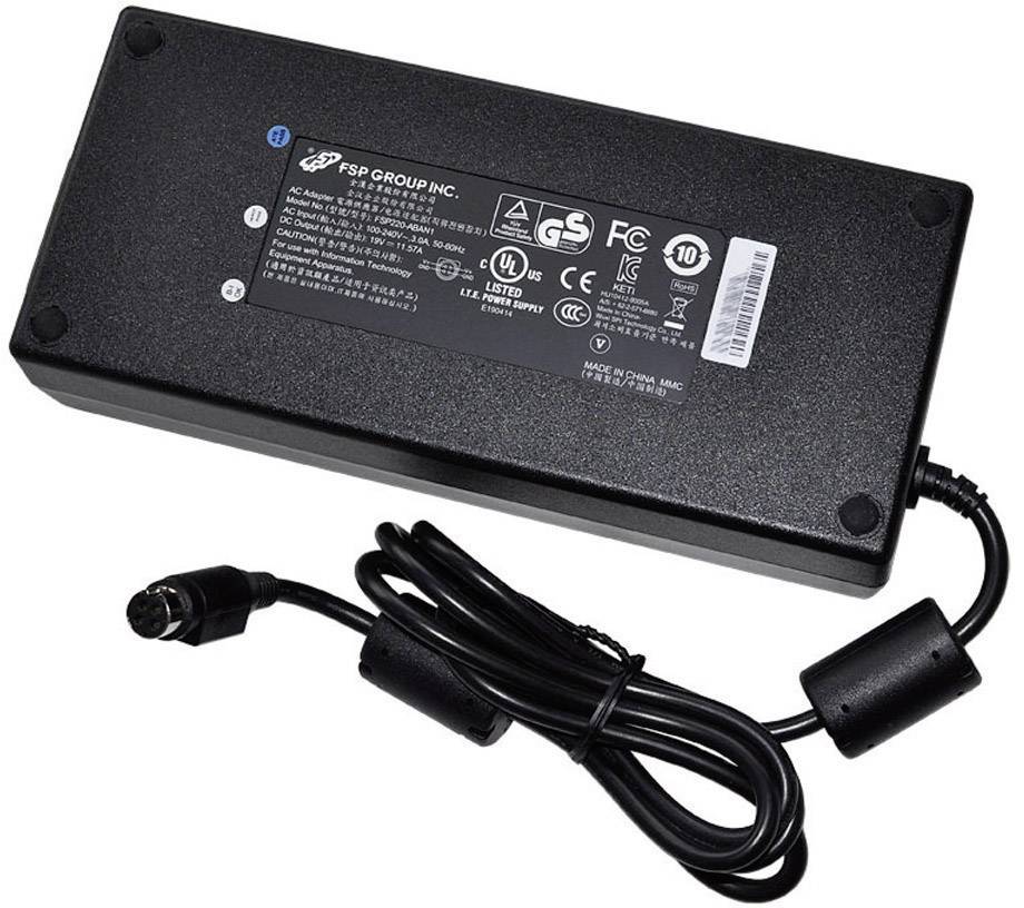 Bloc d'alimentation d'origine pour PC portable 19V / 11.57 A 220 Watt Clevo 6-51-X8102-010