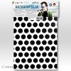 Oracover 90-010-071-B Feuille de conception Easyplot Fun 1 (L x l) 300 mm x 208 mm blanc, noir