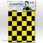 Film design - EASYPLOT FUN 3, A4 nacré jaune - noir