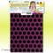 Folie de bricolage au format A4 avec des points noirs sur fond lilas. L'emballage présente un enfant souriant. Convient aux projets DIY.