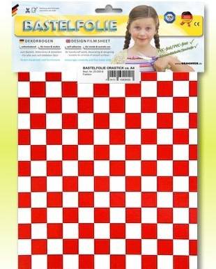 Oracover 48-010-023-B Film adhésif Orastick Fun 4 (L x l) 300 mm x 208 mm blanc, rouge