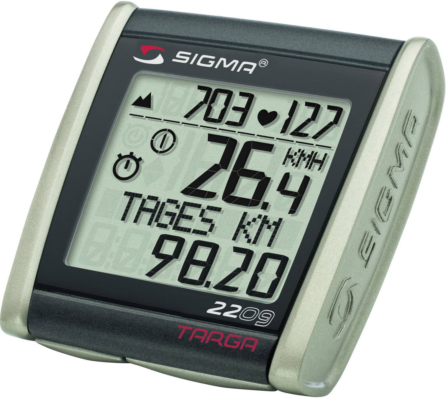 Compteur de vélo Sigma BC 2209 MHR Targa | Conrad.fr