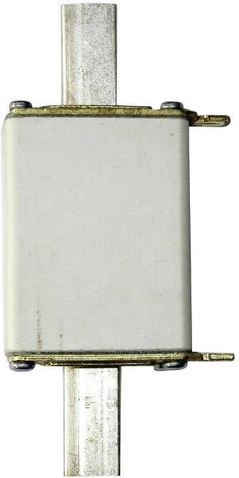 Un fusible allongé, rectangulaire, blanc, avec des contacts métalliques à chaque extrémité. Il sert à protéger les circuits électriques.