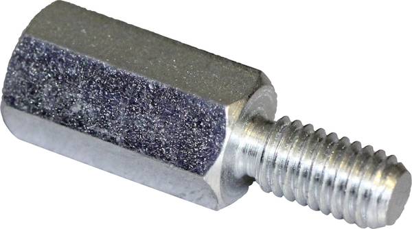 PB Fastener S47040X15  Entretoise (L) 15 mm M4 x 9 M4 x 8 acier galvanisé 10 pc(s)