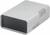 Boîtier électronique gris, rectangulaire, avec des côtés ajourés, adapté pour loger des composants électroniques.