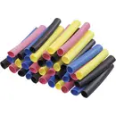 Assortiment de gaines thermorétractables 2:1 DSG Canusa 8011050990 Ø intérieur nominal (avant réduction): 4.80 mm 40 pc(