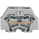 Borne d'extrémité WAGO 260-301 5 mm ressort de traction Affectation: L gris 1 pc(s)