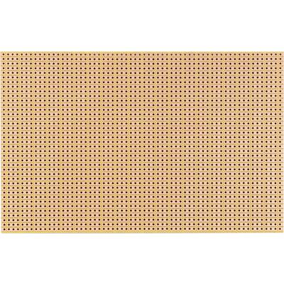 Carte de circuit imprimé avec de nombreux petits trous disposés selon un motif de grille. Elle est fréquemment utilisée pour les prototypes électroniques.
