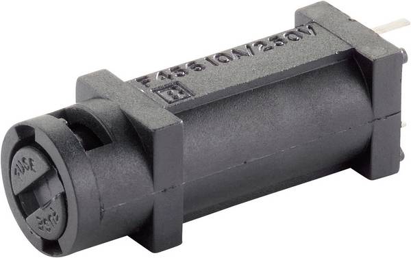 Bulgin FX0456 Porte-fusible Adapté pour (fusibles) fusible 5 x 20 mm 10 A 250 V/AC 1 pc(s) Piece