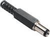 Connecteur basse tension mâle, droit BKL Electronic 072109 Diamètre extérieur: 5.5 mm Diamètre intérieur: 2.1 mm 1 pc(s)
