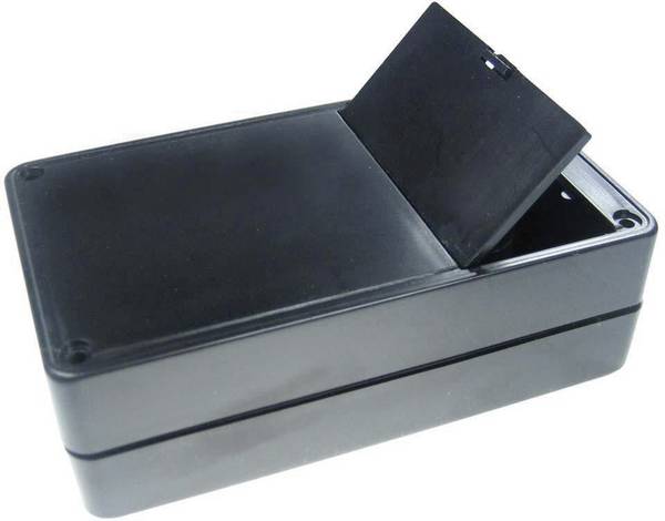 Boîtier universel Kemo G02B plastique noir 123 x 72 x 39 1 pc(s)