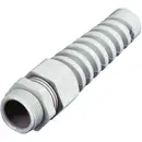 N/A Wiska SKVS PG 7 RAL 7035 10060615 avec décharge de traction, avec protection anti courbure PG7 Polyamide gris clair