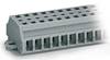 Bornier WAGO 261-422 6 mm ressort de traction Affectation: L gris 100 pc(s)