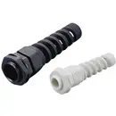 N/A TRU COMPONENTS TC-AGR16SRGY4203 1592999 avec spirale de protection anti courbure M16 x 1.5 Polyamide gris clair (RAL