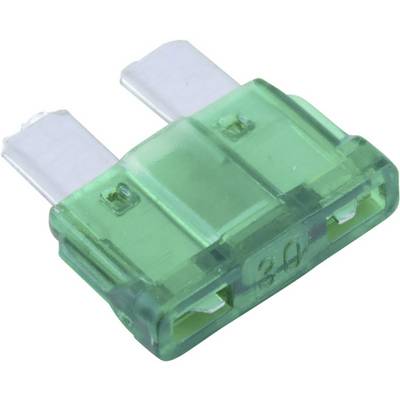 Fusible transparent vert avec l'inscription '30', indiquant le nombre d'ampères.