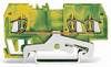 Borne pour conducteur de protection WAGO 279-687 4 mm ressort de traction Affectation: terre vert, jaune 100 pc(s)