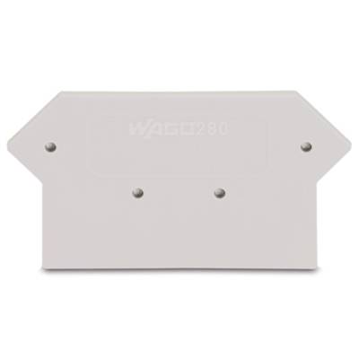 Plaque d'extrémité et de séparation WAGO 280-362 100 pc(s)