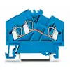 Borne de passage WAGO 280-651 5 mm ressort de traction Affectation: N bleu 100 pc(s)