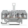 Bloc de jonction sectionnable WAGO 280-683 5 mm ressort de traction Affectation: L gris 50 pc(s)