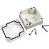 Boîtier universel Hammond Electronics 1554B2GYCL ABS gris clair (RAL 7035) 65 x 65 x 40 1 pc(s)