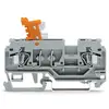 Bloc de jonction sectionnable WAGO 280-868 5 mm ressort de traction Affectation: L gris 100 pc(s)