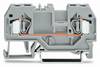 Borne de passage WAGO 281-901 6 mm ressort de traction Affectation: L gris 50 pc(s)