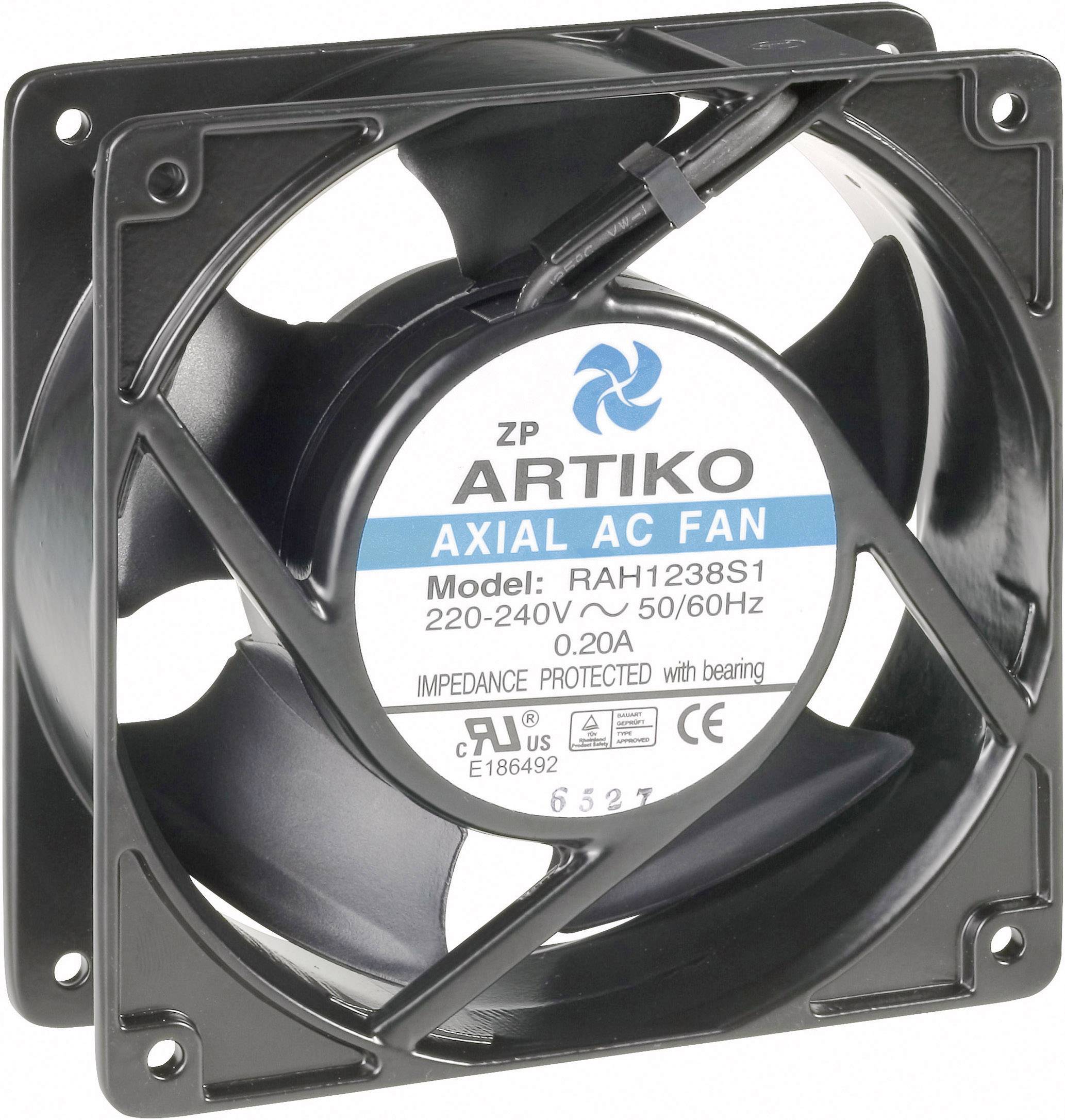 Ventilateur axial Artiko RAH1238S1 230 V/AC 180 m³/h (L x l x H) 120 x