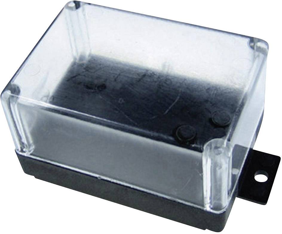 Boîtier universel Kemo G021 Thermoplastique noir, transparent 72 x 50 x 40 1 pc(s)