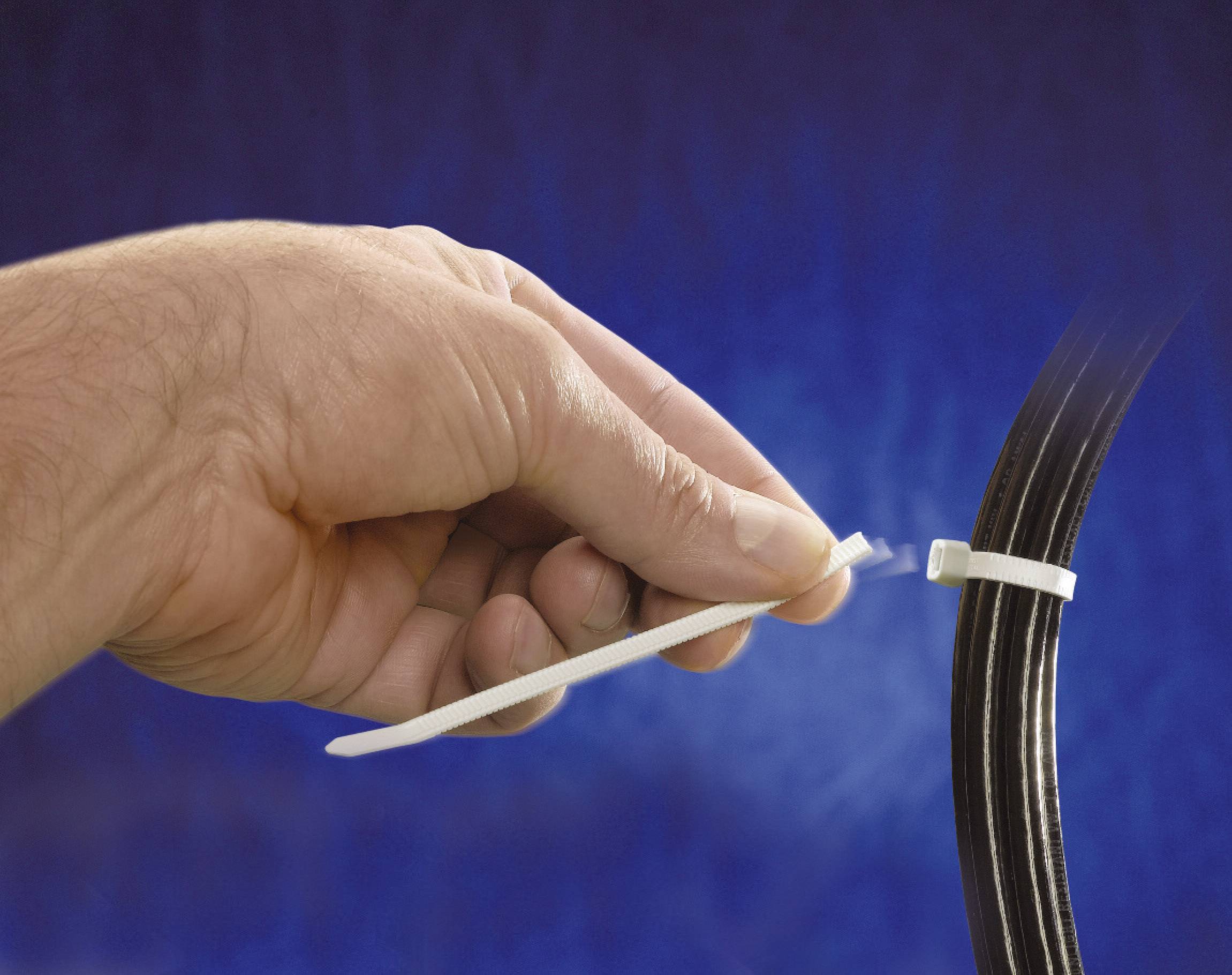 ABB DK-610BK TT-14-30-9-L-EU Serre-câble 358 mm 4.70 mm naturel arrachable à la main 50 pc(s)-2