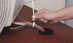 Serre-câble arrachableTwist Tail™