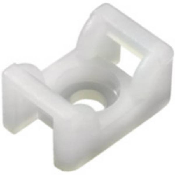 HellermannTyton KR6G5-N66-NA-C1 Embase de fixation vissable 151-24619 transparent 1 pc(s)